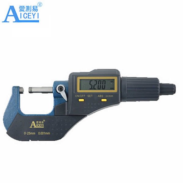 ACE 25.4mm / 1 inch Ball Micrometer Head Digital Micrometer Screw Gauge