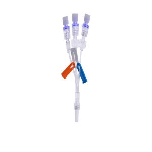 Wholesale OEM PVC Medical Consumables Extension Tube For IV set With Needle Free Connector