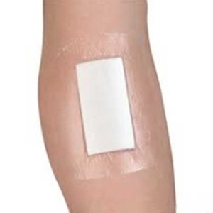 Super Absorbent Medical Non Woven Wound Dressing White Accessories Medical Consumables