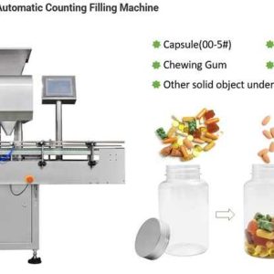 PPL-8S Top Suppliers Pharmaland Electronic Counter Gummy Softgel Capsule Pill Tablet Counting  Machine Automatic Line