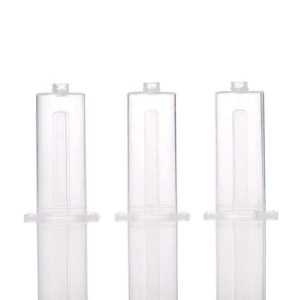 China Medical Consumables Transparent Needle holder Plastic Disposable Blood Collection Needle Holder for human use