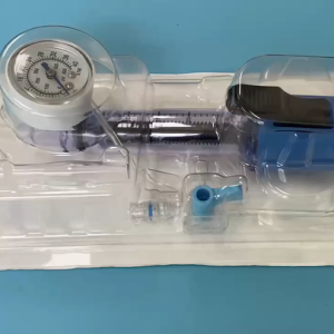 Tianck medical disposable consumable clinical ICU B type 25ml 30ATM Balloon Inflation Device