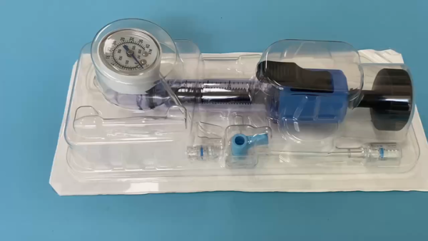 Tianck medical disposable consumable clinical ICU B type 25ml 30ATM Balloon Inflation Device