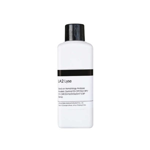 LYA-2 Lyse 100ml/200ml/500ml/1L Suitable For Brand Dymind Model D5-Crp/Dh76/Dh56 Hematology Analyzer Consumables Lyse