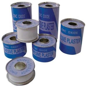 zinc oxide adhesive plaster with metal cover