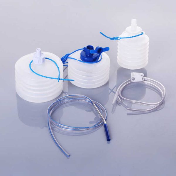 Medical Consumable Device Silicone Round Drains Jackson Pratt Drain for Wound Drainage