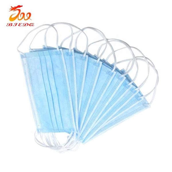 Factory Medical Consumables Supplier Adult Disposable 3ply Protection Face Mask disposable