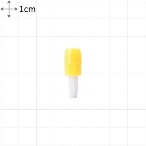 Yellow octagon heparin cover for injection - Other medical consumables NO.52008