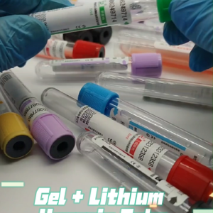 Factory Price glass Blood Collection Tube 5ml Tube Blood Collection Vacutainer Lithium Heparin