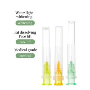 Medical Consumables Disposable 34g 4mm mesotherapy treatment sterilized hypodermic needles