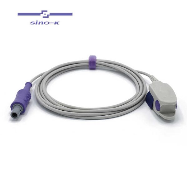 Mindray Reusable Adult Clip Spo2 Sensor with 6 Pins SpO2 Probe