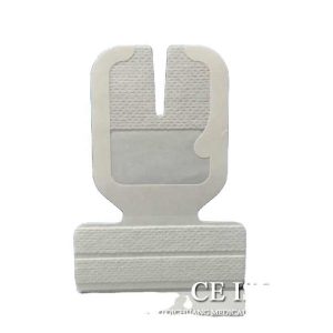 U shaped Indwelling Needle Fixation Dressing PU Materile Hypoallergenic Transparent Dressing
