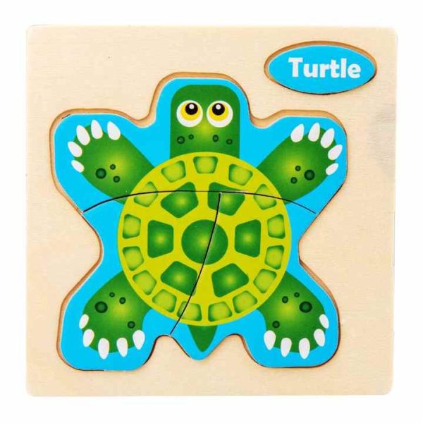 Wooden Toys houten blokjes 3D Wooden Puzzle New Fashion 2023 Early Education Oem/Odm Low Price Wooden Camera Toy Kaleidoscope
