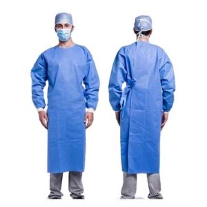 Medical consumables disposable non-woven sterile sms surgical gown