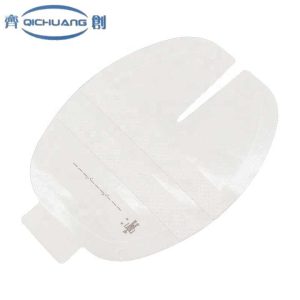 U shaped Indwelling Needle Fixation Dressing Waterproof Hypoallergenic Transparent Dressing