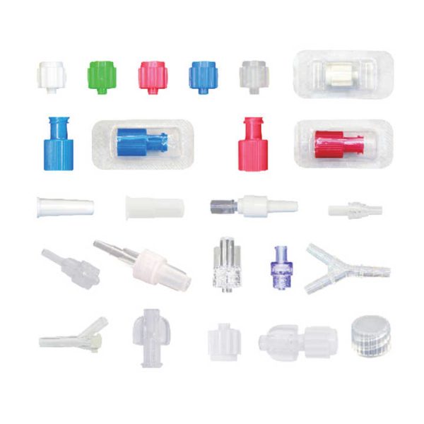 Medical Parts Accessories Consumables Components Infusion Connector Disposable Plastic Fittings