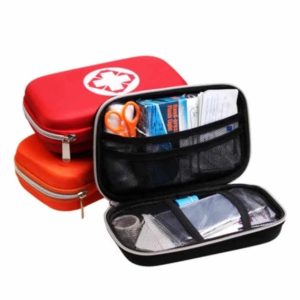 SJ Custom Logo Waterproof Mini Travel Portable Outdoor EVA First Aid Kit with Emergency Medical Supplies