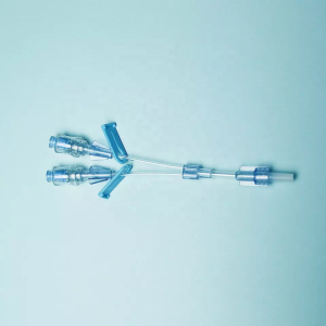 Tianck medical disposable consumable clinical health care extension tube with needle free connector