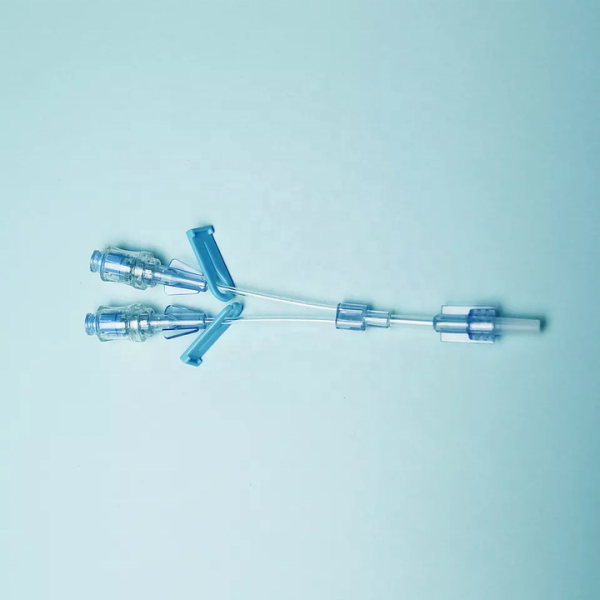 Tianck medical disposable consumable clinical health care extension tube with needle free connector