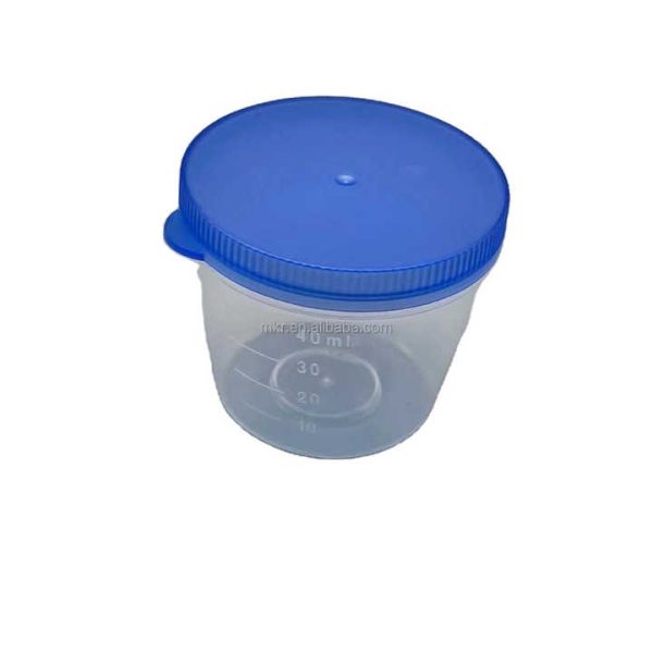 Wholesale Hospital Consumables Disposable Stool container with Spoon