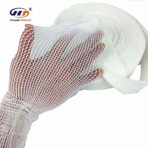 Medical Consumables Disposable Elastic Bandage Gauze Bandage Tubular Net Bandage