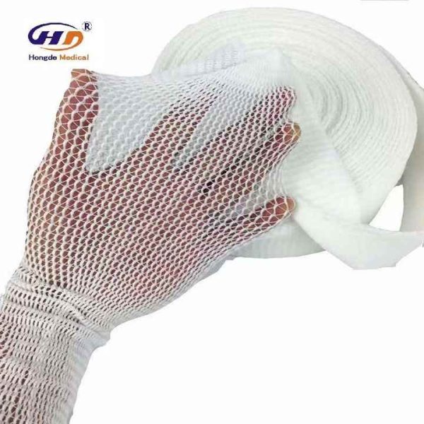 Medical Consumables Disposable Elastic Bandage Gauze Bandage Tubular Net Bandage