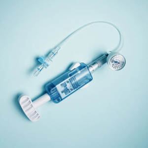 Endoscopic surgery was used, disposable sterile Balloon inflation devices, 20-30ml