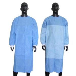 Sterile Standard Disposable Surgical Gown Medical Supply Non-woven SMS Surgery Gown For Hospital Doctor Consumable Customized