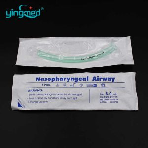 Disposable Nasal Nasopharyngeal Airway 7MM For First-Aid Emergency Medical Consumables