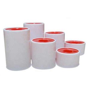 zinc oxide adhesive plaster with plastic cover