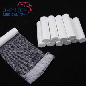 hospital disposable consumable 100% cotton gauze bandage roll factory price w o w bandage