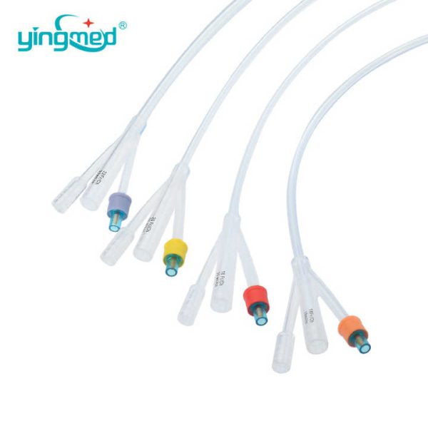 Medical Consumables Silicone Foley Catheter Disposable Silicone Urinary Catheter