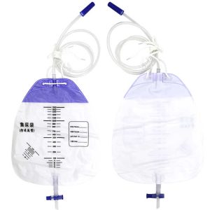 Disposable Drainable Urine Collection Bag Manufacturer Factory Directly Supply High Quality Medical Consumable 1500 ML Ce OzonePopular