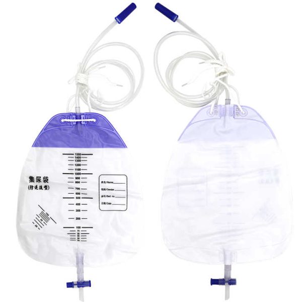 Disposable Drainable Urine Collection Bag Manufacturer Factory Directly Supply High Quality Medical Consumable 1500 ML Ce OzonePopular