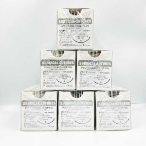 medical supplies all kinds of consumables PGCL suturas with needle pdo sutures PGA Suture Nylon Suturas