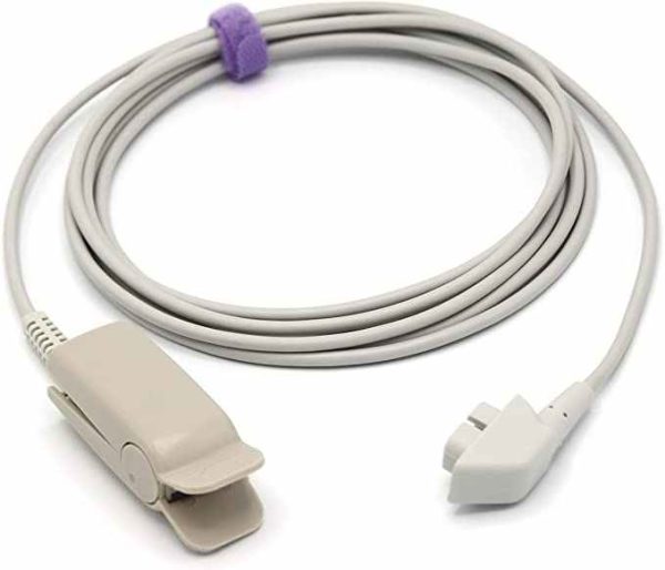 Compatible Criticare CSI 934-10DN Reusable Spo2 Sensor Probe 6 Pins Connector