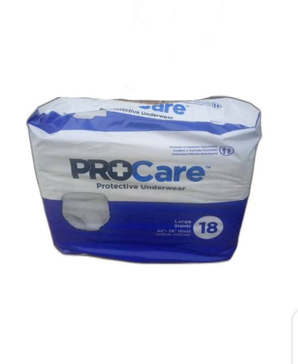  Adult Absorbent Underwear ProCare Pull On XLarge