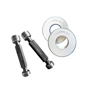 Npsm Cylindrical Screw Master Ring Gage Go And No Go Thread Ring Gauge: 1/8~6 Npsm Thread Pitch Gauge