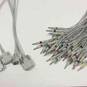 Hot selling Kenz DB15Pin EKG Cable and Leadwires 4.0Banana KENZ 103 106 EKG Cable
