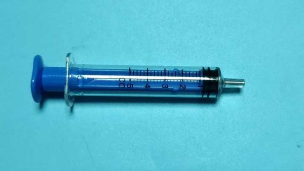Tianck medical interventional radiology disposable blue guiding guidewire syringe