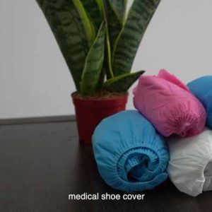 PP nonwoven antislip waterproof single use best-selling consumable protective shoe cover