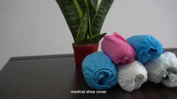 PP nonwoven antislip waterproof single use best-selling consumable protective shoe cover