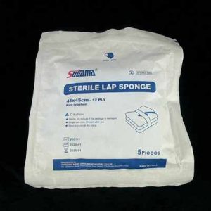 medical consumables 100% cotton non sterile lap sponge
