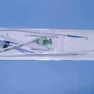 Tianck medical disposable hospital use urology operation PU pigtail drainage catheter