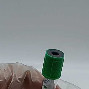 Hospital consumables Green Sodium Heparin Tube Vacuum Blood Plasma Collection Tube