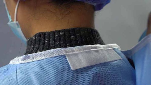 Medical Consumables Sterile Surgical Gown Medical Disposable Hospital Gown 3 level Reinforced Waterproof  For Hospital Doctor