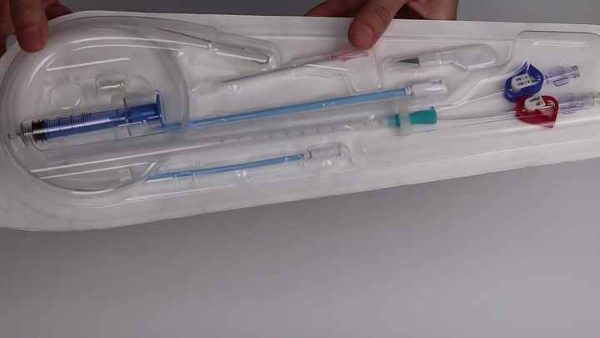 Tianck Medical CE disposable high quality dialysis consumables straight hemodialysis catheter kit