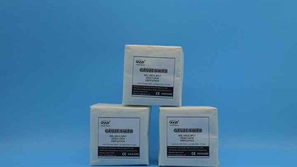 High quality Disposable Consumable Conforming First-aid Medical Surgical Sterile Super Absorbent 100% Cotton Gauze Swab