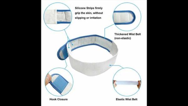 Medical consumables Catheter Leg Strap holds Tubing to your Leg bag leg bag catheter