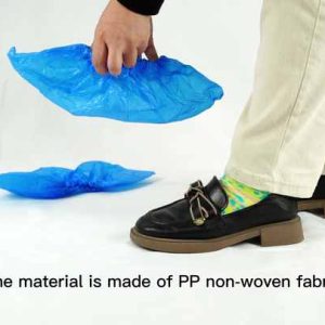 Widely Used Waterproof Non Slip Cpe Color Blue Plastic ShoeCover with Manufacturer Price